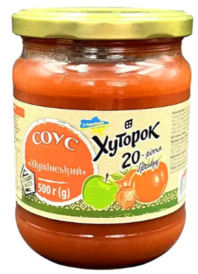 Соус Хуторок Український 500 г